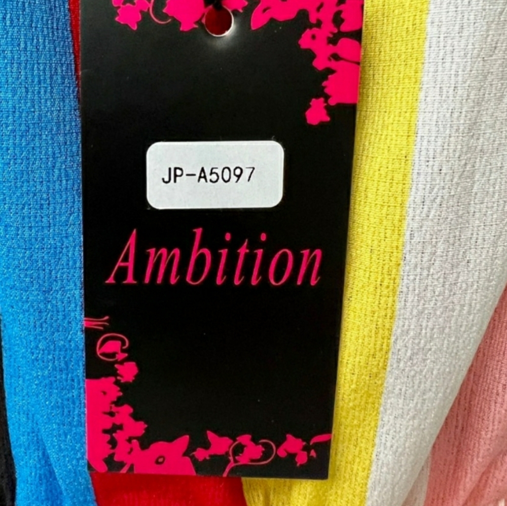 Ambition Multi striped jumpsuit - Picture 7 of 8